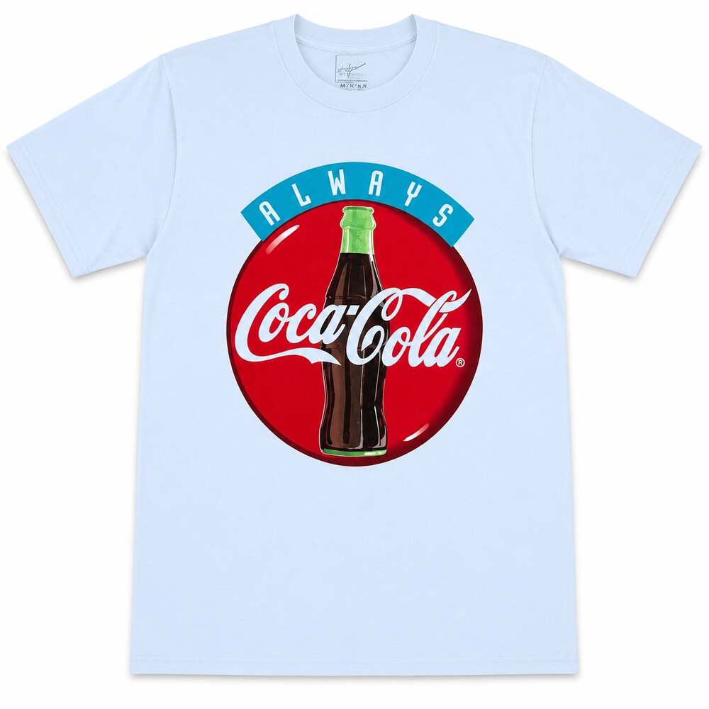Vintage 90s Coca-Cola Always Graphic T-Shirt XL